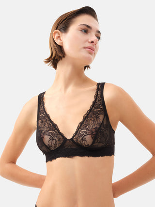 LARSUE Reggiseno a triangolo in pizzo