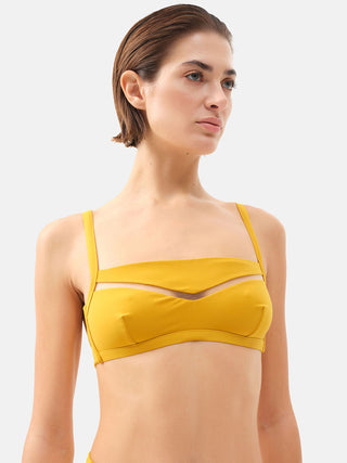 NASSO Top bikini a fascia