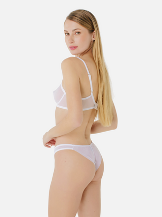RATTRAY Tulle Triangle Bra