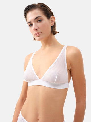 BRIACH Tulle Triangle Bra