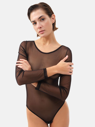 FINDOH Tulle bodysuit