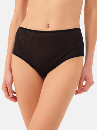 FORGLEN High-waisted tulle briefs