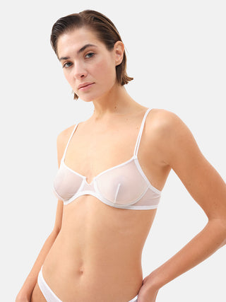 FORTRIE Underwired tulle bra