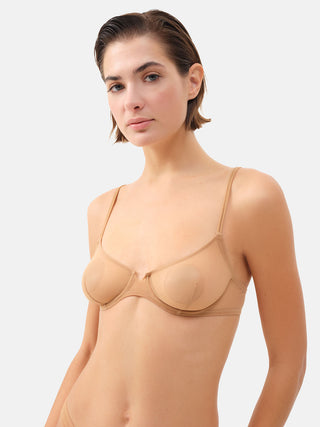 FORTRIE Underwired tulle bra