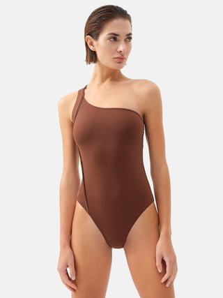 KATO One-shoulder one-piece swimsuit