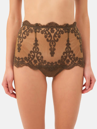 LEMNAS High-waisted tulle briefs