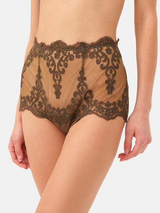 LEMNAS High-waisted tulle briefs