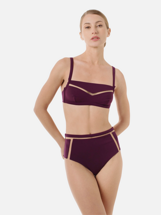 PARO Slip bikini a vita alta