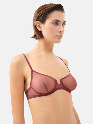 FORTRIE Underwired tulle bra