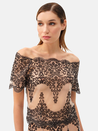 STRUY lace t-shirt